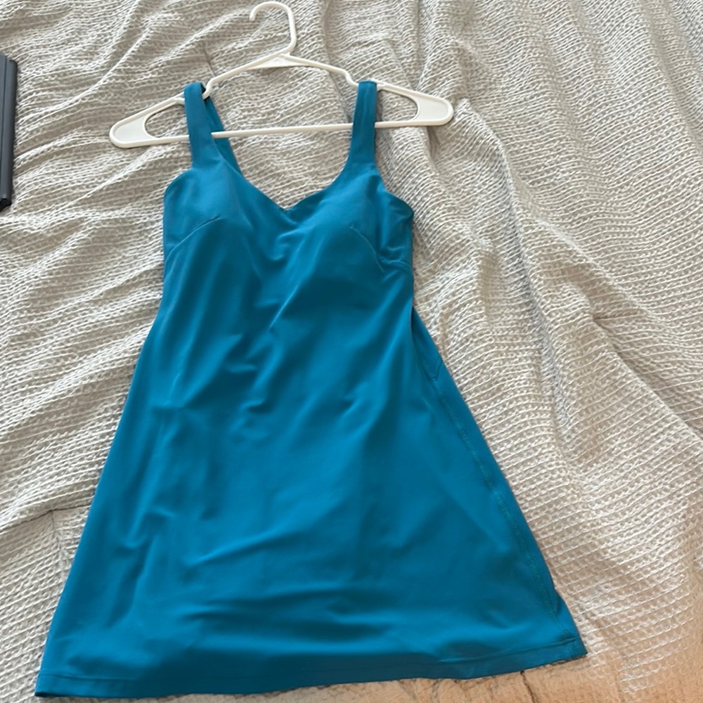 lululemon athletica Teal Mini Dress